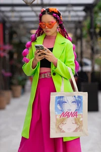 Nana Anime Tragetasche | Große Anime Tasche | Anime Liebhaber Geschenk | Geschenk für sie - Bild 1 von 5