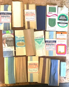 18  Colorful Ribbon Seam Tape Packets for Sewing + Decorating R10 - Picture 1 of 10