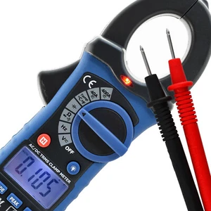 AC DC Zangen Multimeter Zangenamperemeter Voltmeter PEAK Stromzange Ohmmeter CEM - Bild 1 von 11