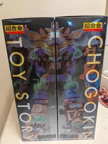 Toy Story Chogokin Woody Robo Sheriff Star & Buzz the Space Ranger Robo Cover