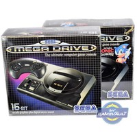 1 x Box Protector for Sega Mega Drive Console STRONG 0.5mm Plastic Display Case