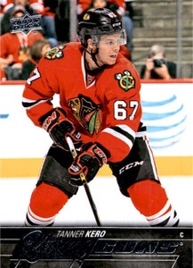 2015-16 Upper Deck #459 TANNER KERO  Young Guns Chicago Blackhawks 