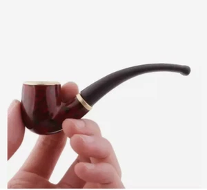 Resin Tobacco Smoking Pipe Tobacco Herb Pipe Tobacco Filter Holder Herb 10cm DD - Picture 1 of 4