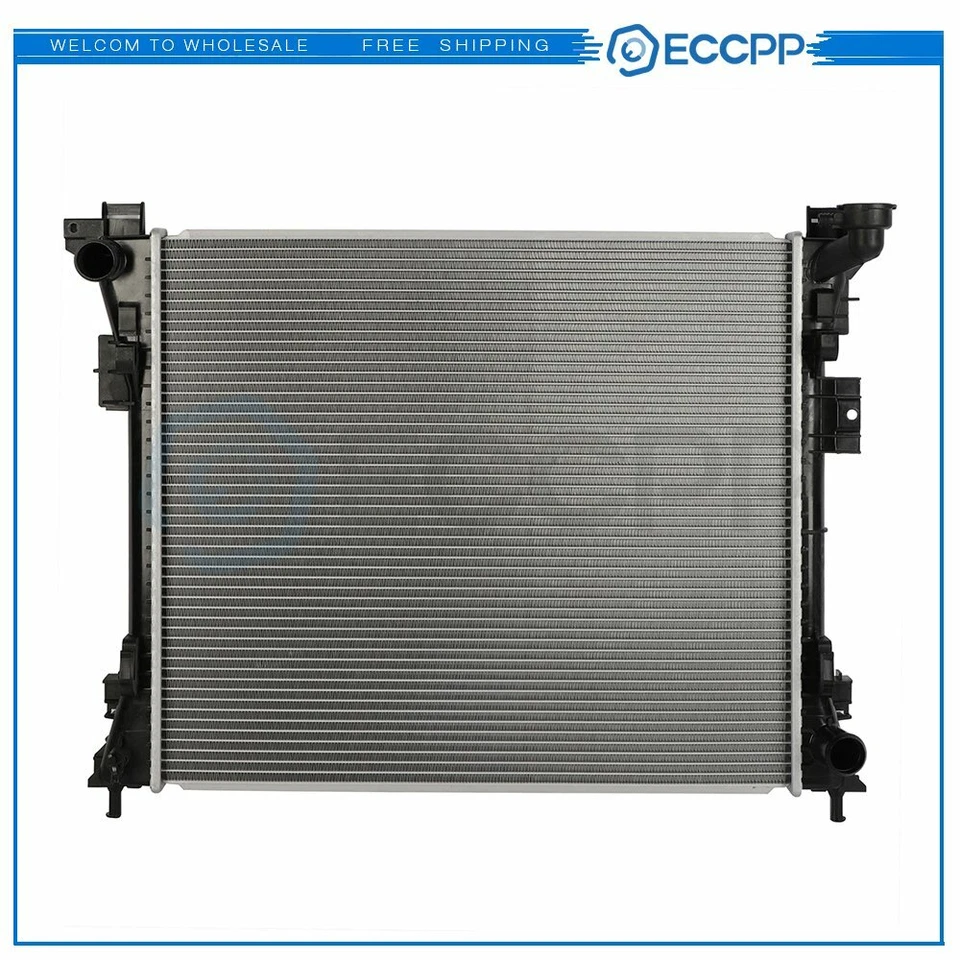 Aluminum Radiator For 08-10 Chrysler Town & Country 3.3L 3.8L 12-15 Ram C/V 3.6L - Image 1 of 4