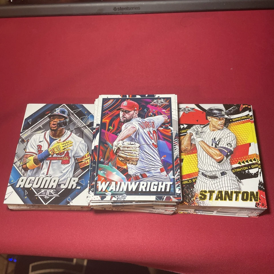 2022 Topps Fire CHOOSE YOUR CARDS!!! Base Cards 1-200 - Image 1 of 1