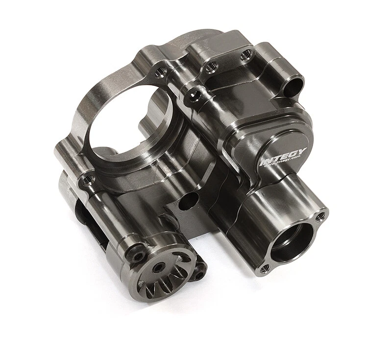 Caja de cambios gris mecanizada Billet para Tamiya T3-01 Dancing Rider Foto 1 de 1