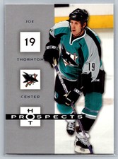 2005-06 Fleer Hot Prospects Joe Thornton San Jose Sharks #82