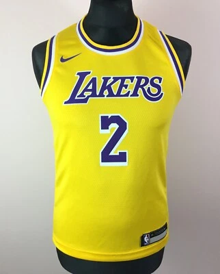 Lonzo #2 Los Angeles Lakers 2018/2019 NIKE Swingman Jersey Boys Size M 10-12Y - Image 1 of 4