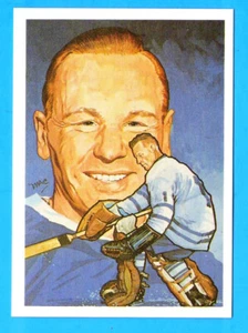 Johnny Bower 1985 Cartophilium Hockey Hall of Fame #211 (ex-mt) Toronto Maple Le - Foto 1 di 2