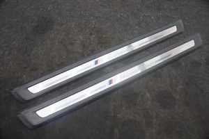 Set 2 Door Sill Scuff Plate Cover Trim Panel 51478075024 BMW M4 Competition G82 - Picture 1 of 6