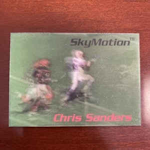 1996 Skybox SkyMotion Chris Sanders #SM43