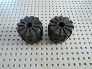 Lego 2 x Reifen Hartplastik Medium 2593 schwarz 35x31 mm 1787 6957 6896 - Bild 1 von 1