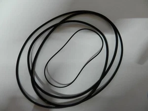 4 round Belts Suitable For for Grundig Reel to Reel TK 32 Rubber Drive Belt Kit - Picture 1 of 2