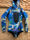 Polosub Freediving Wetsuit 5.5Mm Woman Size 1 Blue Camo, New With Tag