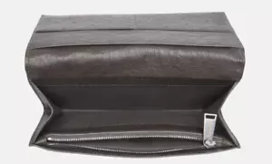 $2500 BOTTEGA VENETA OSTRICH WALLET UNISEX - MADE IN ITALY - NEW - Bild 1 von 3