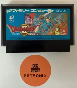 Dragon Quest II 2 Nintendo Famicom Japanisch NES Spiel komplett gereinigt & getestet - Bild 1 von 2