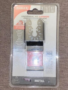 Diablo Universal Fit 1 1/4" Carbide Oscillating Blade - Picture 1 of 2