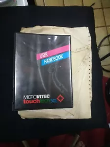 Mictovitec Touchtech 501 Benutzerhandbuch. Original komplett mit Flopy Disc. Selten! - Bild 1 von 4