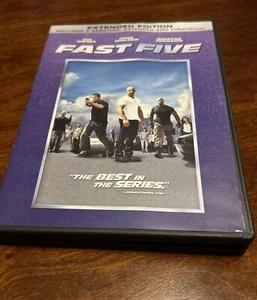Fast Five (DVD, 2011, Rated/Unrated) - Picture 1 of 3