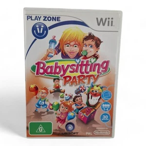 Babysitting Party Nintendo Wii PAL Complete Wii U Compatible - Picture 1 of 4
