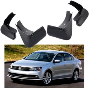 4 Mud Flaps Splash Guards Fender Car Mudguard for Volkswagen VW Jetta 2015-2018 - Picture 1 of 8