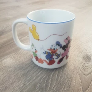 Disneyland Japan Mug Mickey Minnie Pluto Goofy Donald and Huey - Picture 1 of 6