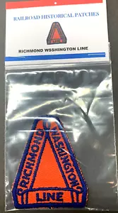 Richmond Washington Line Railroad Historical Patch - Picture 1 of 1