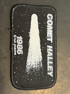 Vintage 1986 Halley's Comet Patch "Comet Halley 1986" - Picture 1 of 2