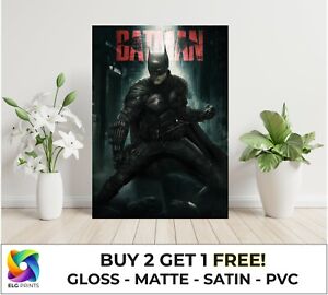 Batman Dark Knight Comic Hero Large Poster Art Print Gift Multiple Sizes