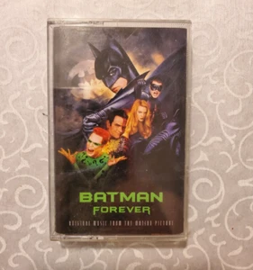 BATMAN FOREVER Soundtrack Cassette Tape MAZZY STAR MASSIVE ATTACK U2 Rare - Picture 1 of 11
