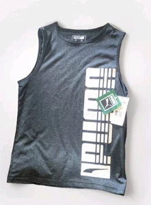 Puma 2pcs Sporty Jersey Boys Sleeveless 8years - Picture 1 of 7