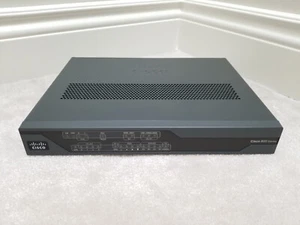 Cisco 881GW Router w/ Built-in AP - IP Services - C881GW+7-A-K9 No Power Adapter - Picture 1 of 8