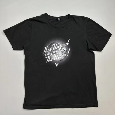 Destiny Alpha Shirt Mens Medium "That Wizard Came From The Moon" Rare Bungie Tee — 第 1/4 张图片