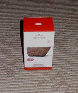 Hallmark Keepsake 2014 Star Wars Ornament Sandcrawler New Hope with Magic Sound! - Picture 1 of 5