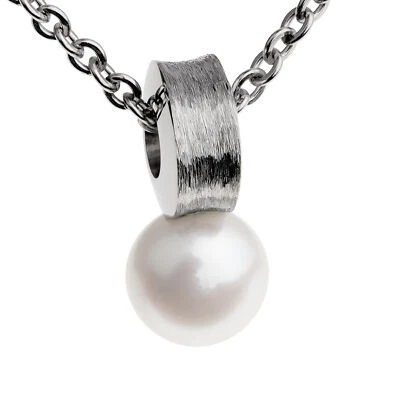 Ernstes Design Anhänger AN420 Edelstahl Perle 8 mm Aufsteckanhänger Perlen - Bild 1 von 3