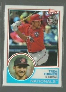2018 Topps '83 Topps Silver Pack Chrome #87 Trea Turner (ref 66877) - Picture 1 of 1