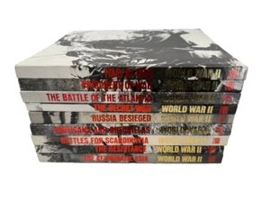 Time Life WWII Book Lot of 9 Volumes of World War 2 WW2 Chronicles Collection - Picture 1 of 3