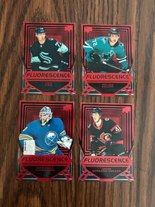2021-22 UPPER DECK - FLUORESCENCE ( 4 CARDS ) EKLUND / LIND - Bild 1 von 2