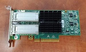 Mellanox ConnectX-3 QDR InfiniBand 10GbE Dual Port 050-0050-02 Low Profile - Picture 1 of 3