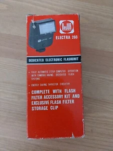 Flash electrónico vintage DeJur Electra P-260 para cámara Pentax - Imagen 1 de 8