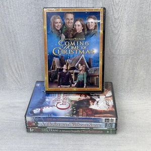 Christmas Movie DVD Lot of 4, Coming Home for Christmas Without Snow, NEW SEALED - Picture 1 of 10