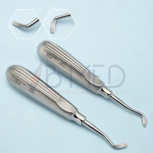 Dental Potts Elevators 6 & 7 – OR Grade Standard Handle Luxating Extracting Tool - Picture 1 of 7