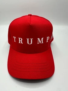 OFFICIAL Sold Out Cali-Fame MAGA Trump Red Made In America Trucker Hat One Size - Picture 1 of 6