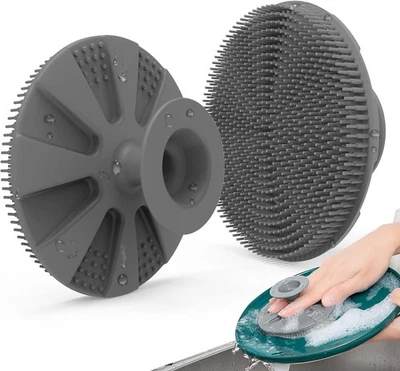 Esponja de silicona, esponjas exfoliantes sin arañazos BEAUTAIL para lavar platos Foto 1 de 3