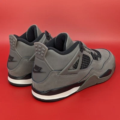 Air Jordan 4 OG Cave Stone Black Pre School Sneakers Size 3Y IB4388-200 - Image 1 of 4