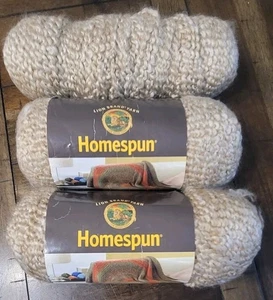 3 Skein LOT Lion Brand HOMESPUN Yarn ROCOCO #311- 185 yds per skein - Picture 1 of 9