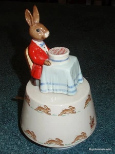 ROYAL DOULTON BUNNYKINS Happy Birthday Music Box DB36 Beatrix Potter Cute Gift! - Picture 1 of 11