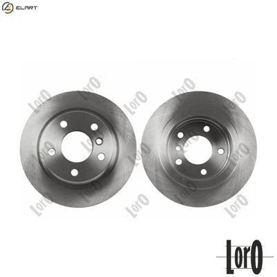2x BRAKE DISC 231-04-156 FOR BMW B37D15A B38B15A 1.5L 3cyl 1 F21 B47D20AC 2.0L - Image 1 of 4