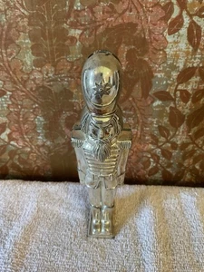 Lot 51 - GODINGER Silver Art Co Soldier Nutcracker 2 part Silverplate metal 6.5” - Picture 1 of 9