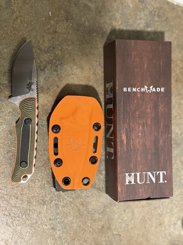 Benchmade Hidden Canyon Hunter Fixed Blade Hunting Knife - Image 1 of 3